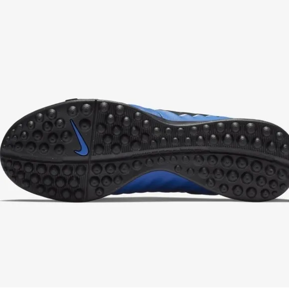 NIKE TIEMPO LEGEND VII ACADEMY TURF SOCCER SHOES - RACER BLUE