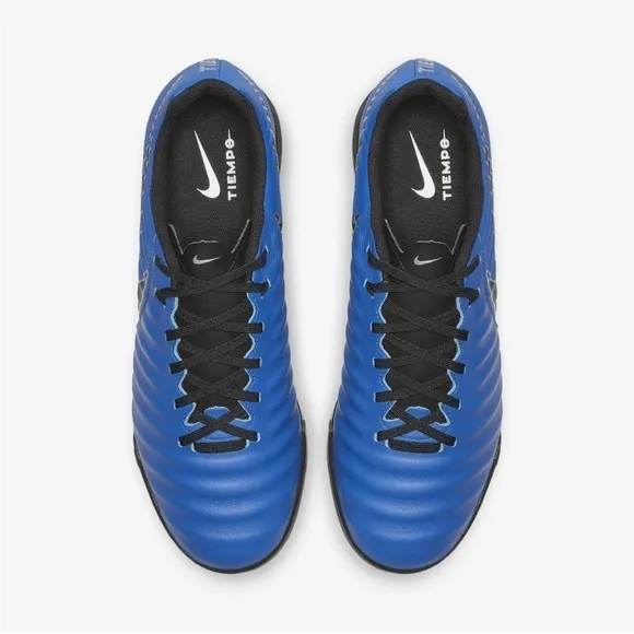 NIKE TIEMPO LEGEND VII ACADEMY TURF SOCCER SHOES - RACER BLUE