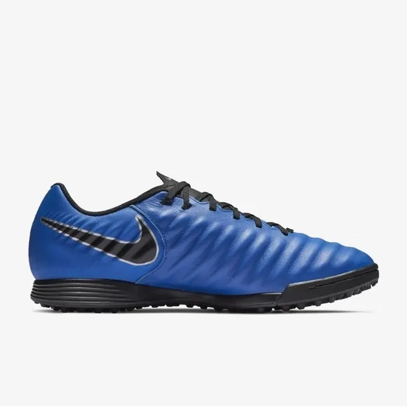 NIKE TIEMPO LEGEND VII ACADEMY TURF SOCCER SHOES - RACER BLUE