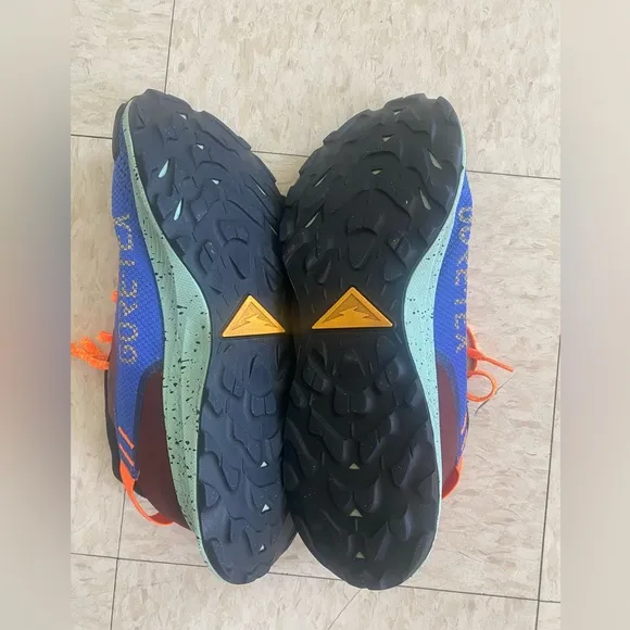 Nike Trail Pegasus GTX Shoes Size 9,5 Color Blue Orange
