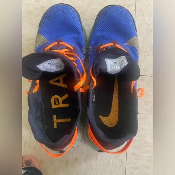 Nike Trail Pegasus GTX Shoes Size 9,5 Color Blue Orange
