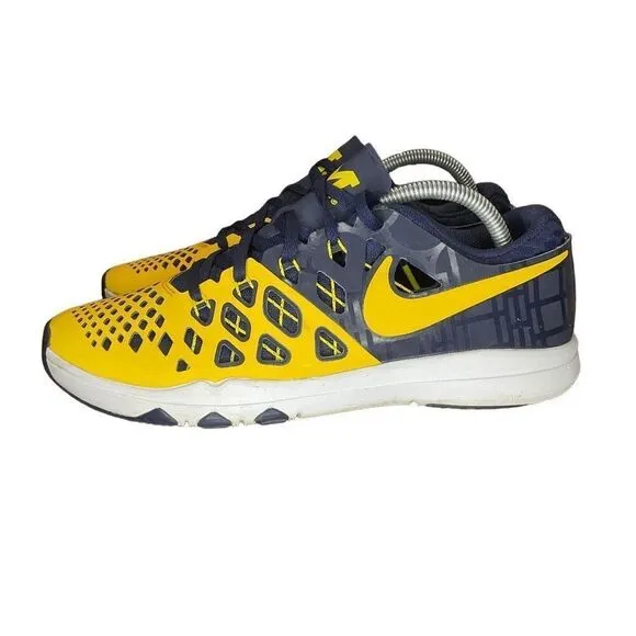 Nike Train Speed 4 AMP Michigan Reflective Training Shoes 844102-417 Size 8