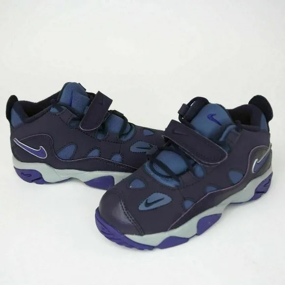 Nike Turf Raider TD Toddler Shoes Purple Blue Sneakers Leather