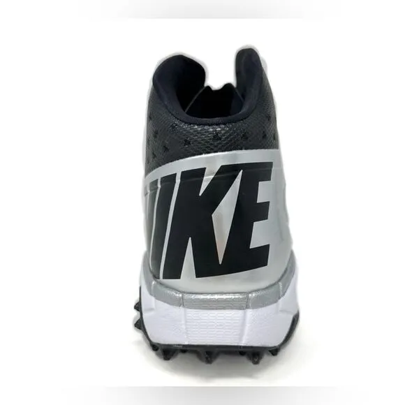 Nike Vapor Pro 3/4 Destroyer Turf football Shoes Black White Size 16