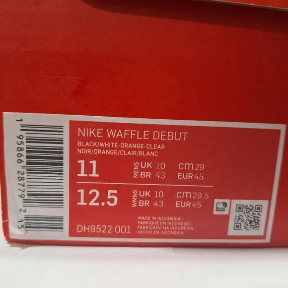 NIKE WAFFLE DEBUT Men's Suede Athletic Running Low Top Shoes Sneaker Size 11 NEW