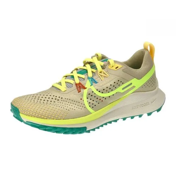 Nike Women's Pegasus Trail 4 Shoes Team Gold/Baltic Blue/Volt DJ6159-700 US 8.5