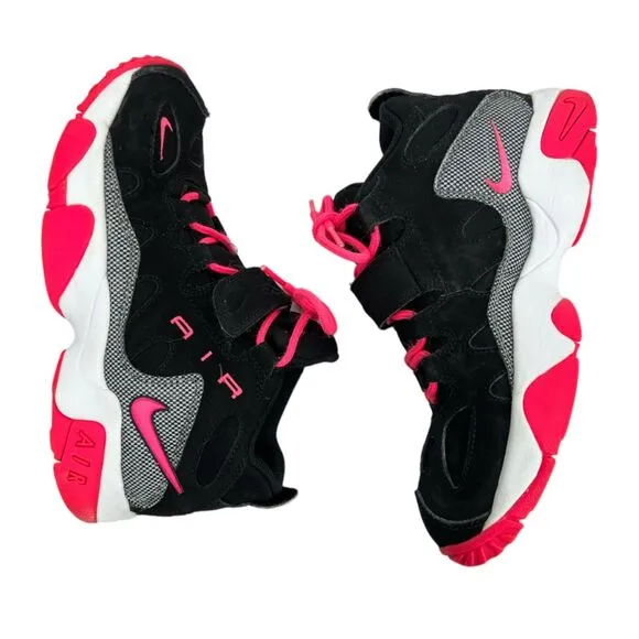 Nike Youth Air Turf Raider sneakers 6 Youth black pink Wmns 7 shoes 599812-003