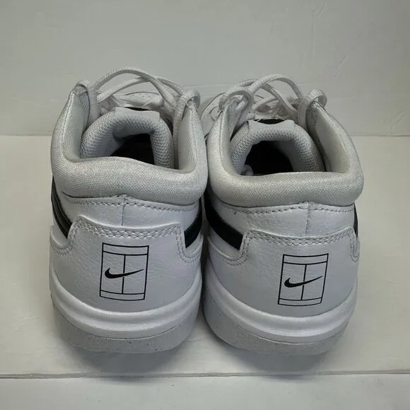 Nike Zoom Court Lite 3 Tennis Shoes Sneakers White Black DH0626100 Mens Size 8.5