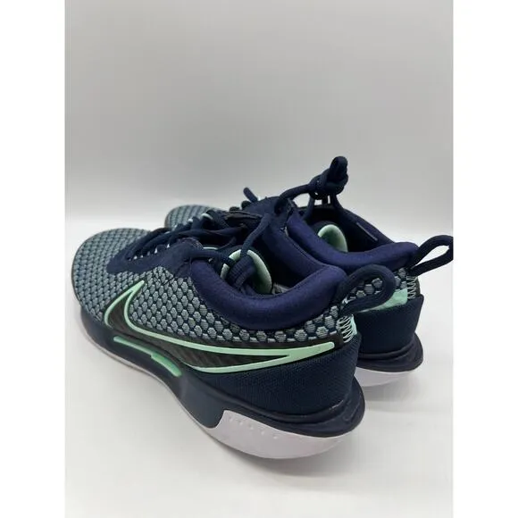 Nike Zoom Court Pro HC Tennis Shoes DH0618-410 Obsidian Mint Men 10.5