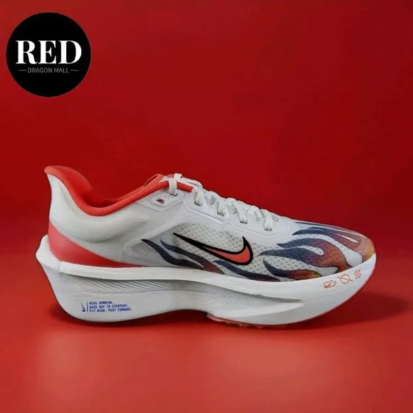 Nike Zoom Fly 6 Ekiden Pack White Red Black HQ3498-100 - Men's Size 8