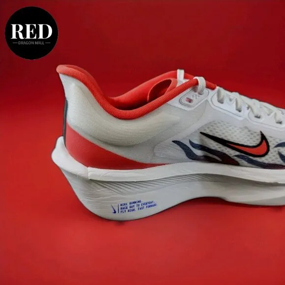 Nike Zoom Fly 6 Ekiden Pack White Red Black HQ3498-100 - Men's Size 8