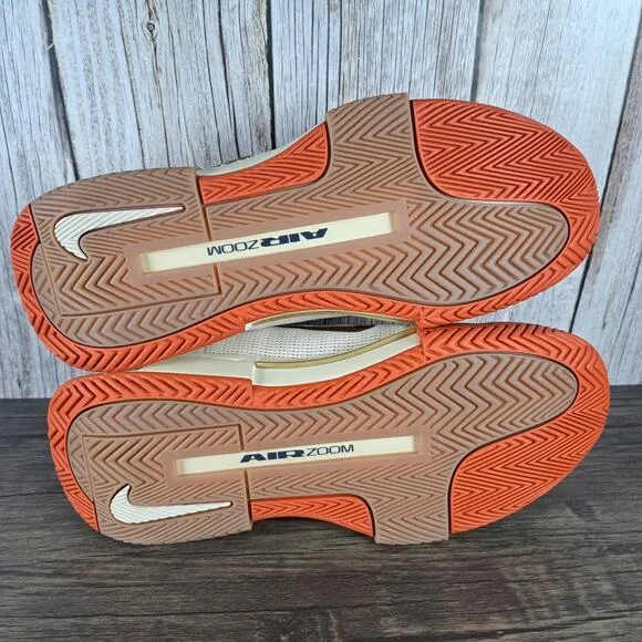 Nike Zoom GP Challenge 1 Premium Hard Court Shoe Women's Sz 8.5 Sanddrift Rust