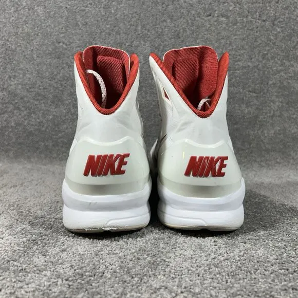 Nike Zoom Hyperdunk 2010 Flywire Basketball Shoes White Red 407625-113 Mens 18
