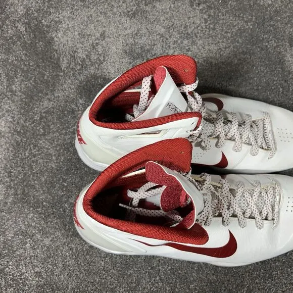 Nike Zoom Hyperdunk 2010 Flywire Basketball Shoes White Red 407625-113 Mens 18