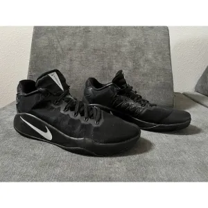 Nike Zoom Hyperdunk Low 844363-002 Black Basketball Shoes Men's Size 14