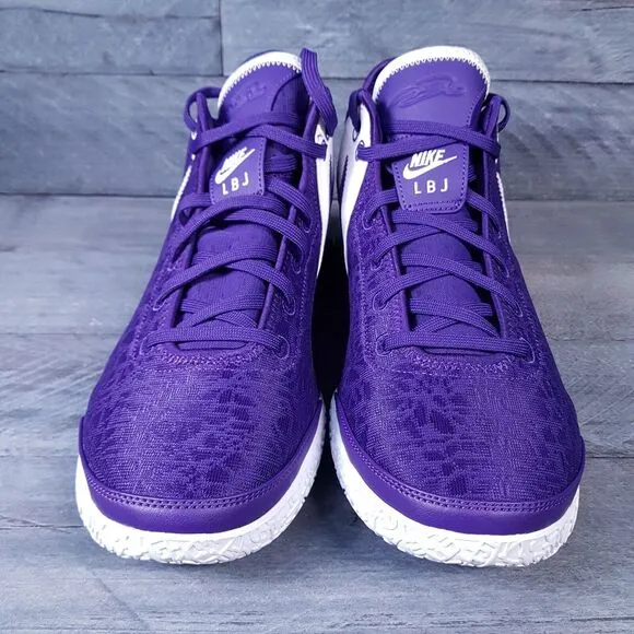NIKE Zoom LeBron NXXT Gen TB Promo Basketball Shoes Mens 13 Court Purple Lakers