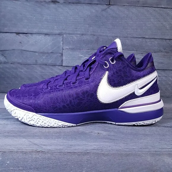 NIKE Zoom LeBron NXXT Gen TB Promo Basketball Shoes Mens 13 Court Purple Lakers