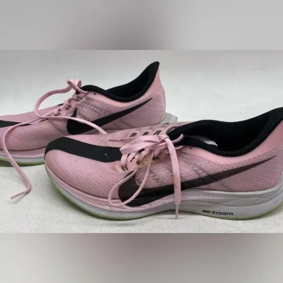 Nike Zoom Pegasus 35 Turbo Running Shoes Women's Size 9 Pink/Lime MSRP $189