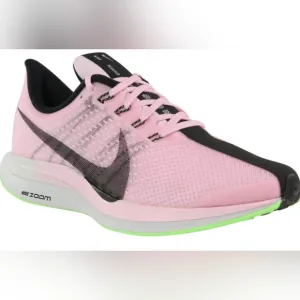 Nike Zoom Pegasus 35 Turbo Running Shoes Women's Size 9 Pink/Lime MSRP $189