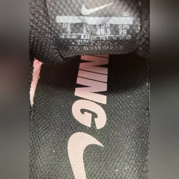 Nike Zoom Pegasus 35 Turbo Running Shoes Women's Size 9 Pink/Lime MSRP $189