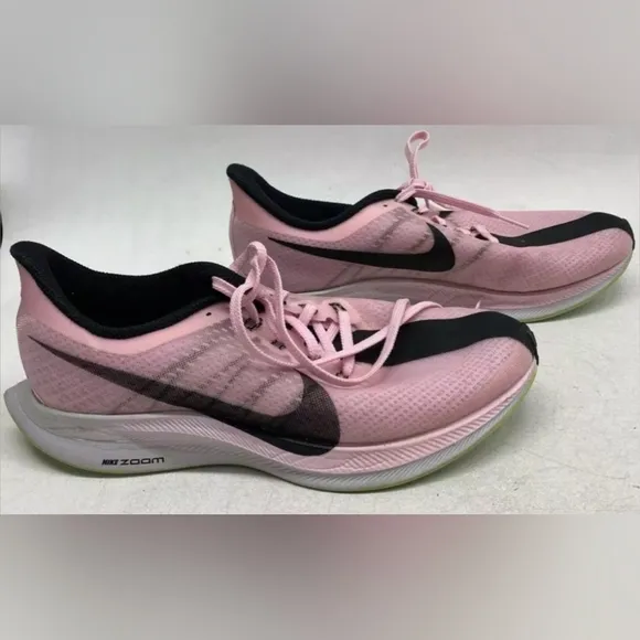 Nike Zoom Pegasus 35 Turbo Running Shoes Women's Size 9 Pink/Lime MSRP $189