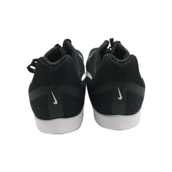 Nike Zoom Rival Track &amp; Field Distance Spikes DC8725-001 Black Silver Men's 8.5