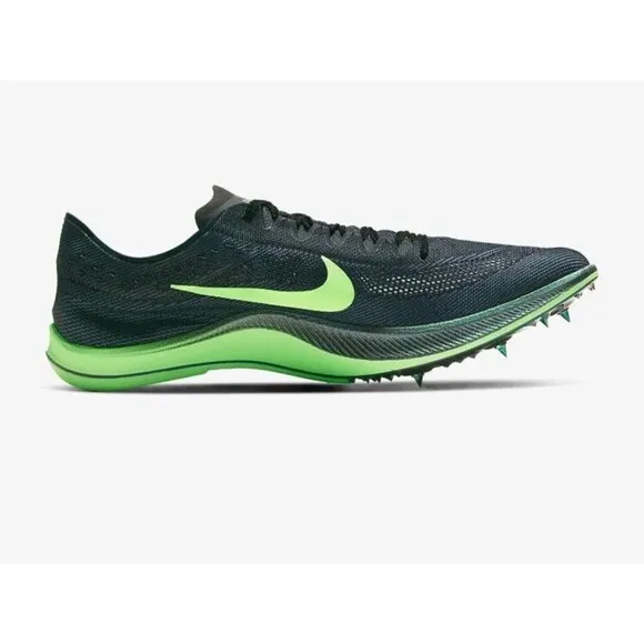 Nike ZoomX DragonFly Black Lime Blast Spike Track Shoes Men Sz 4 W5.5 CV0400-001