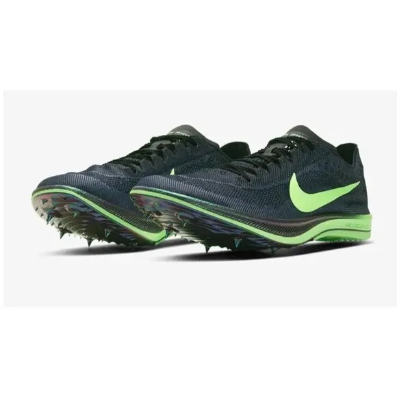 Nike ZoomX DragonFly Black Lime Blast Spike Track Shoes Men Sz 4 W5.5 CV0400-001