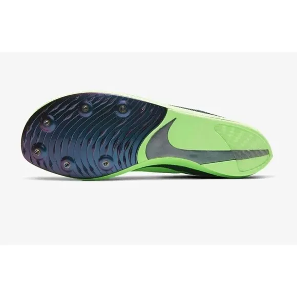 Nike ZoomX DragonFly Black Lime Blast Spike Track Shoes Men Sz 4 W5.5 CV0400-001