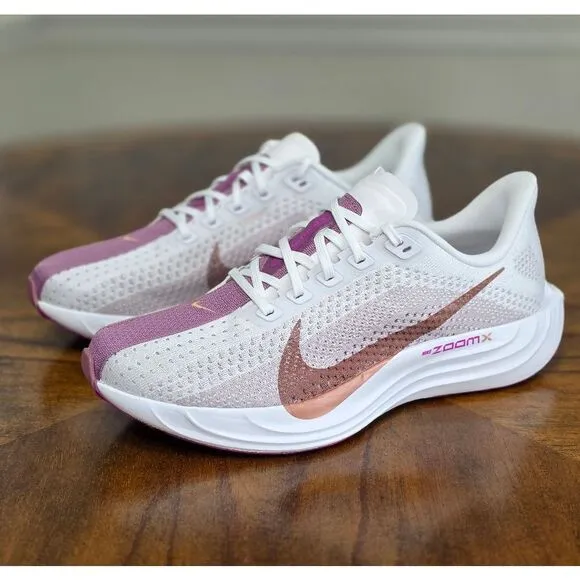 Nike ZoomX Pegasus Plus Turbo Shoes Pink Violet Red Bronze FQ7261-108 Women's 9