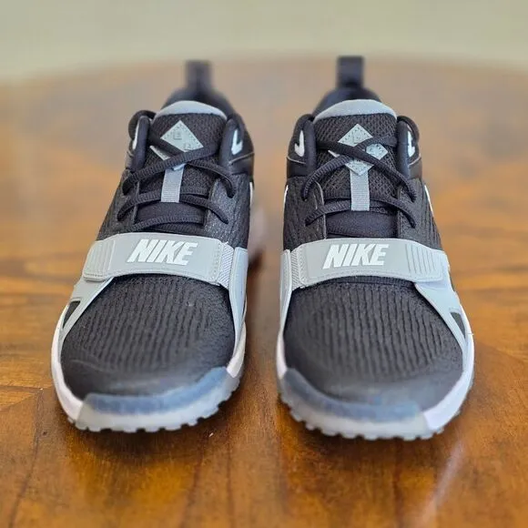Nike Air Zoom Diamond Elite Turf Baseball Shoes Men's 10.5 Black Grey DZ0503-001