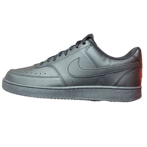 NIKE Court Vision Low Next Nature Shoes Black Sneakers DH2987-002 Men's