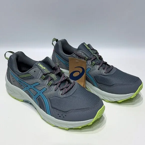 NWOB Asics Women’s Gel Venture 9 Trail Running Shoes Sneakers Gray Blue Size 11