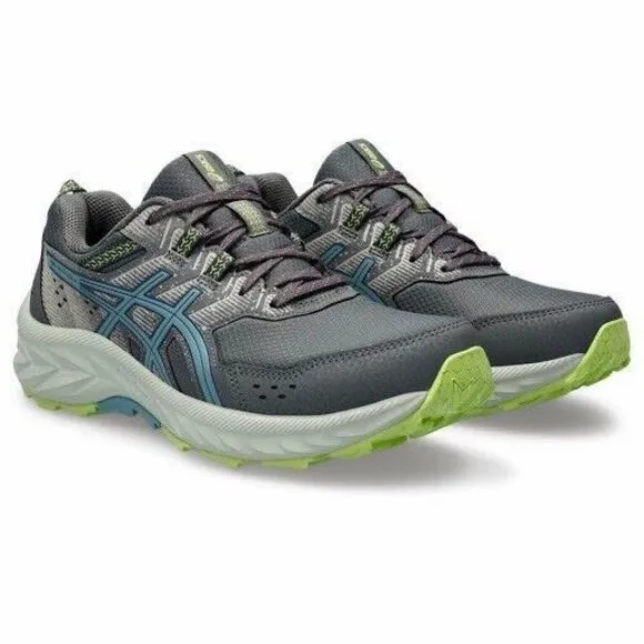 NWOB Asics Women’s Gel Venture 9 Trail Running Shoes Sneakers Gray Blue Size 11