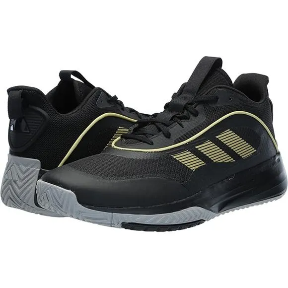 NWT adidas Men's Own The Game 3.0 Basketball,Black/Gold Metallic/Solid Grey,9.5