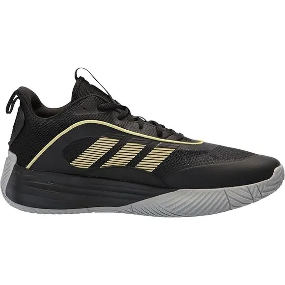 NWT adidas Men's Own The Game 3.0 Basketball,Black/Gold Metallic/Solid Grey,9.5