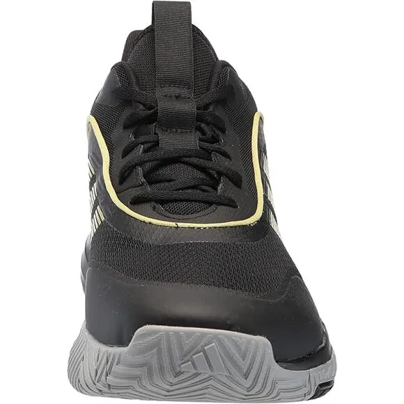 NWT adidas Men's Own The Game 3.0 Basketball,Black/Gold Metallic/Solid Grey,9.5