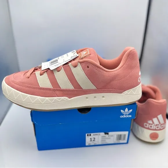 NWT Adidas Originals Adimatic Sneakers Wonderclay Salmon Shoes Suede Leather NEW