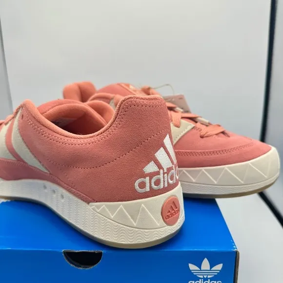 NWT Adidas Originals Adimatic Sneakers Wonderclay Salmon Shoes Suede Leather NEW