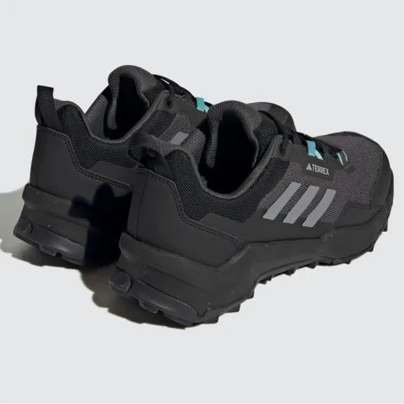 NWT Adidas Terrex AX4 Gore Tex Black Gray Trail Hiking Sneaker Continental 8.5