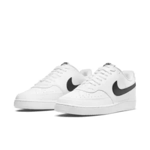 NWT Nike Men's Court Vision Low Next Nature Shoes Sneaker, White/Black-Size 13