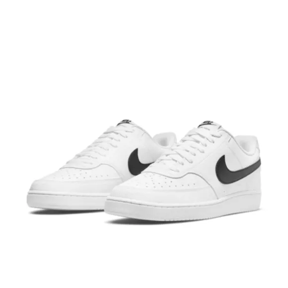 NWT Nike Men's Court Vision Low Next Nature Shoes Sneaker, White/Black-Size 13