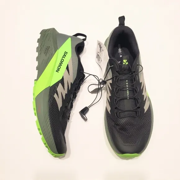 NWT Salomon Sense Ride 5 Trail Shoes Sz 10.5