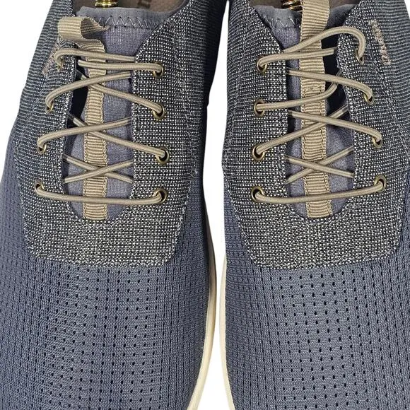 OluKai Men's Nohea Moku Charcoal/Clay No Tie Boat Shoes Size 9.5