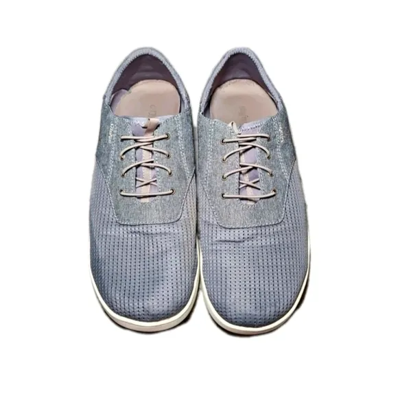 OluKai Men’s Nohea Moku No Tie Boat Shoes In Charcoal / Clay 13