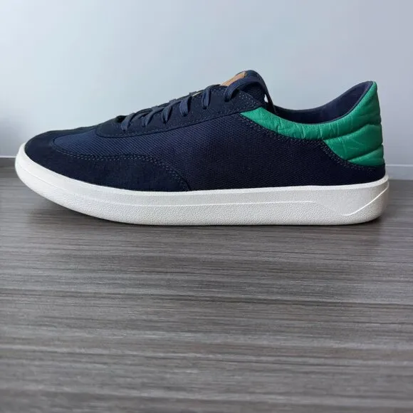 OluKai Men's Punini Sneakers Shoes $140 in Navy/Bamboo