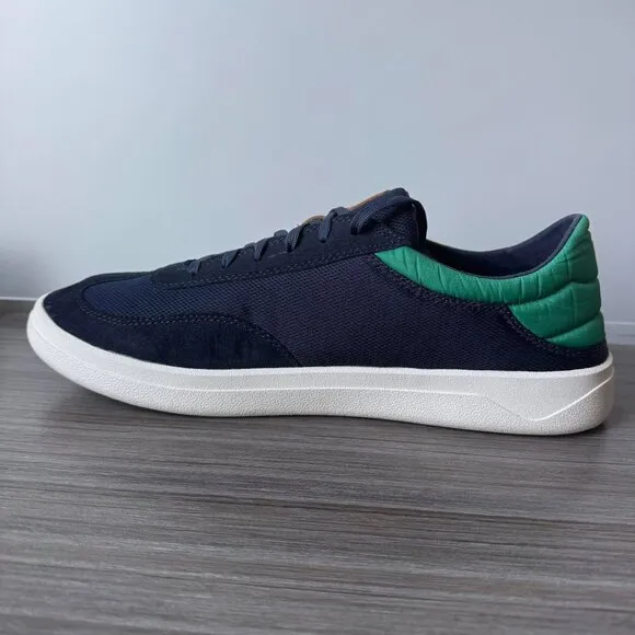 OluKai Men's Punini Sneakers Shoes $140 in Navy/Bamboo