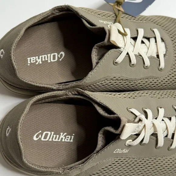 Olukai Moku Pae Men’s Sneakers Clay/Tapa #10472-1020 New Size 10.5 M, 43.5 Shoes