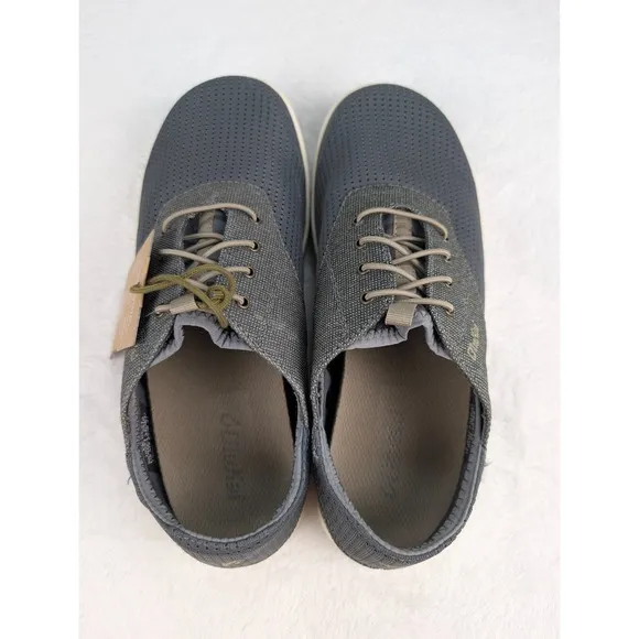 Olukai Nohea Moku Shoes Mens sz 8 Charcoal/Clay Slip On NWT