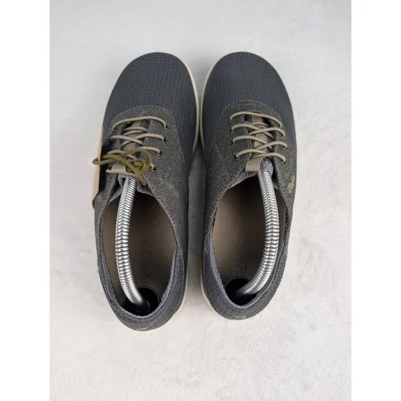 Olukai Nohea Moku Shoes Mens sz 8 Charcoal/Clay Slip On NWT